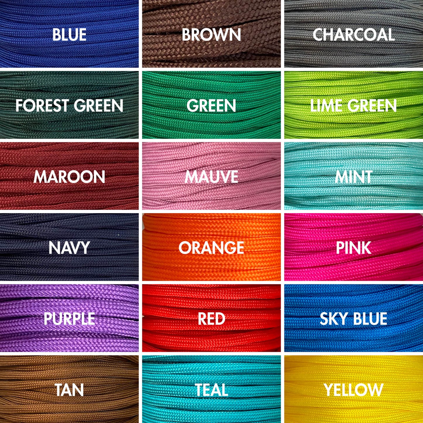 10x Braided Slip Leads